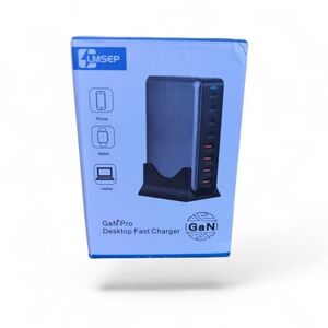 Black Desktop Fast Charger